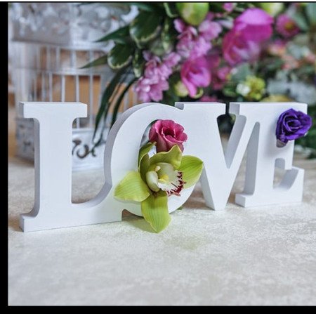 Заготовка з пінопласту  '' LOVE 01 ''