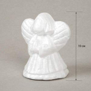 Пенопластовая заготовка SANTI Ангел 1 штука  10 см. Photo 2