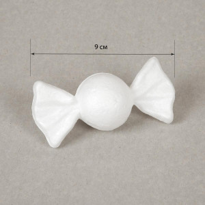 Пенопластовые заготовки SANTI Конфеты 4 штуки 9 см. Photo 2