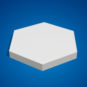 Шестикутний – муляж торта / фальш-торт з пінопласту  діам  50 см 2